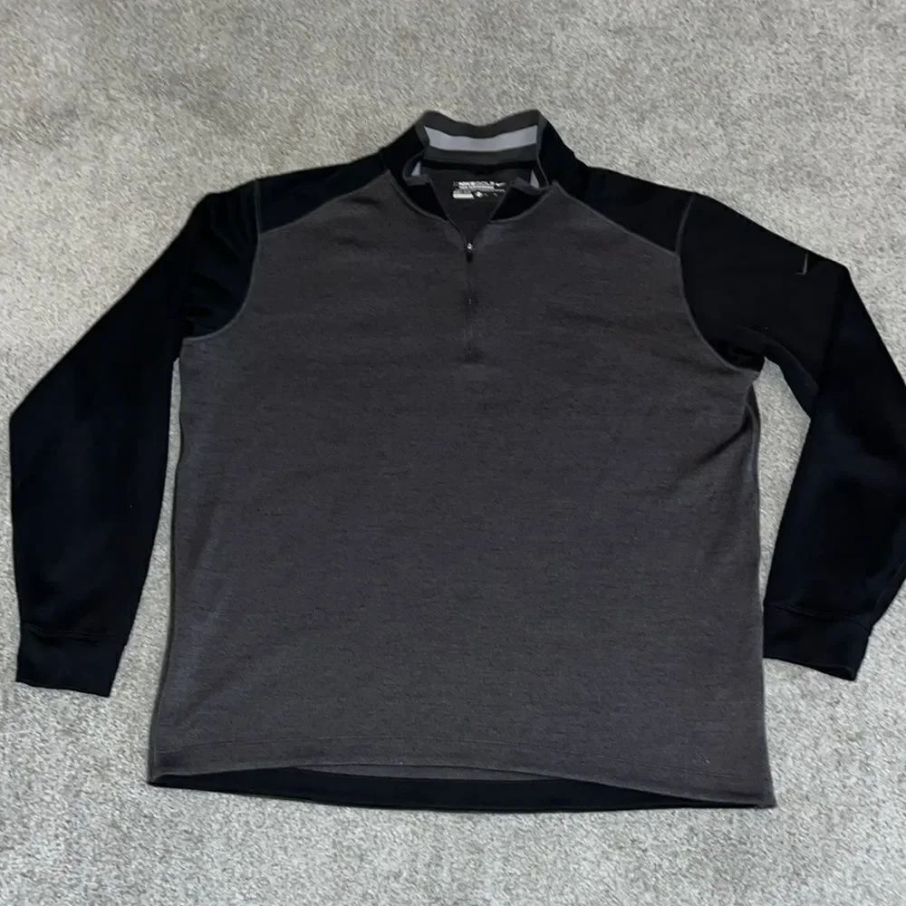 Nike Tour Performance Winter LS T neck 1/4 zip golf sweater sweatshirt shirt